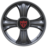 RVRN RV-MA342 forged 1-piece Audi SQ5 wheels in gunmetal with a unique custom design and lightweight forged aluminum construction