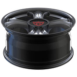 RVRN RV-MA342 custom forged 1-piece Porsche 911 wheels in gunmetal with a unique profile, lightweight construction and custom fitment