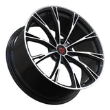 lightweight performance Corvette wheel RV-MA61 close up showing precision machining and multi spoke structure