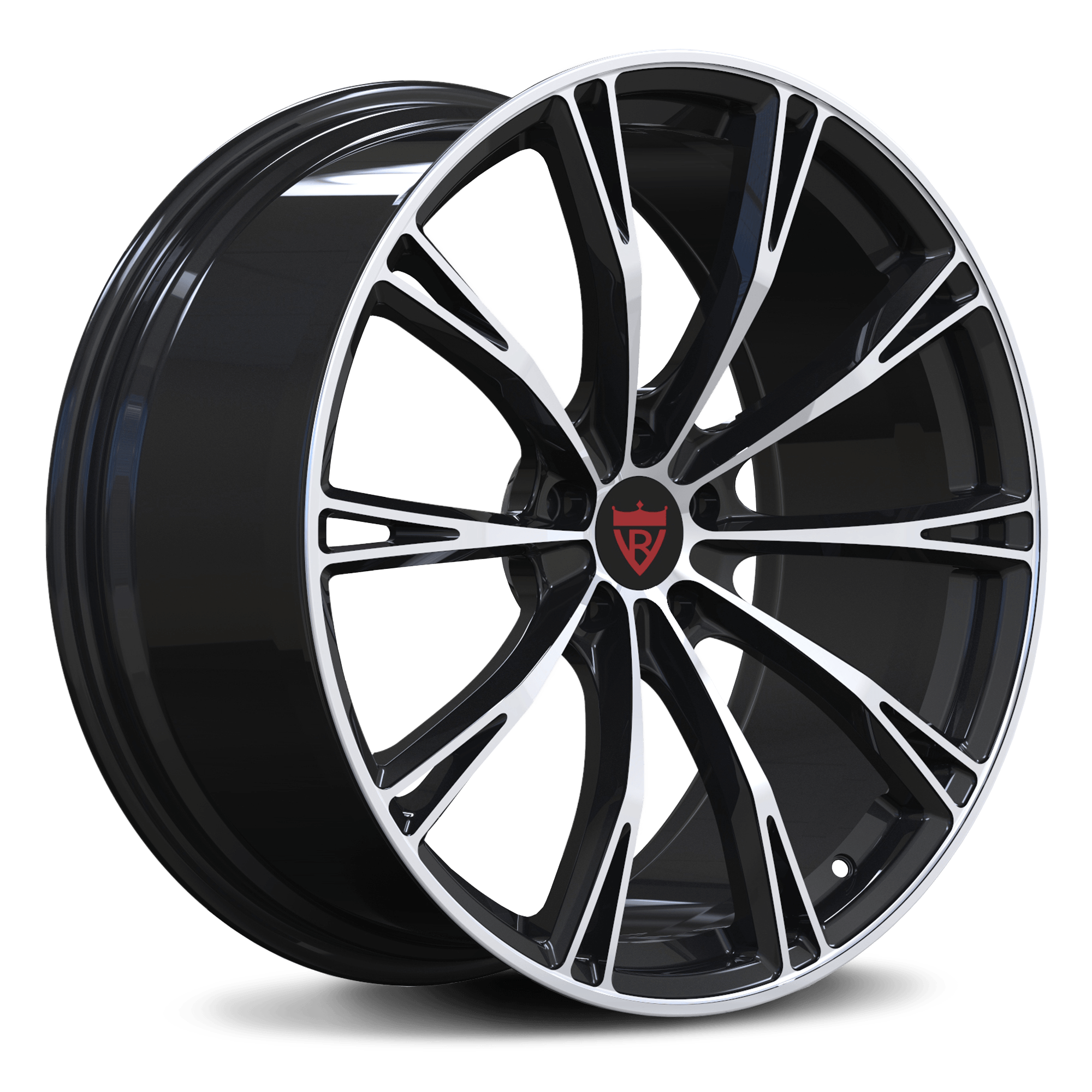 RVRN RV-MA61 custom forged Corvette wheels featuring lightweight multi spoke design engineered for performance and precision fitment