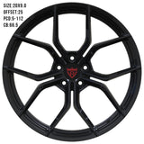 RV-MA72 one-piece forged deep concave wheel on AMG-style high-performance platform, precision engineered and lightweight