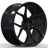 RV-MA72 deep concave wheel close-up, design your own forged lightweight high-performance wheel by RVRN