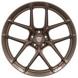 RVRN RV-MB183 custom forged Y spoke wheel for Corvette C8 in Bronze, featuring lightweight 1-piece construction and a performance-oriented profile