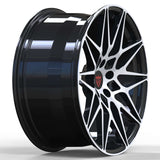 RVRN RV-MB220 Corvette C8 forged Y spoke wheels in polished finish, custom forged construction designed for performance applications