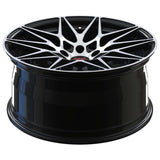 RVRN RV-MB220 Porsche 911 forged Y spoke wheels in polished finish, custom lightweight forged construction with a refined premium design