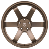 RVRN RV-MB319 6 spoke forged wheel designed for Porsche 911 applications with lightweight performance construction and custom fitment options