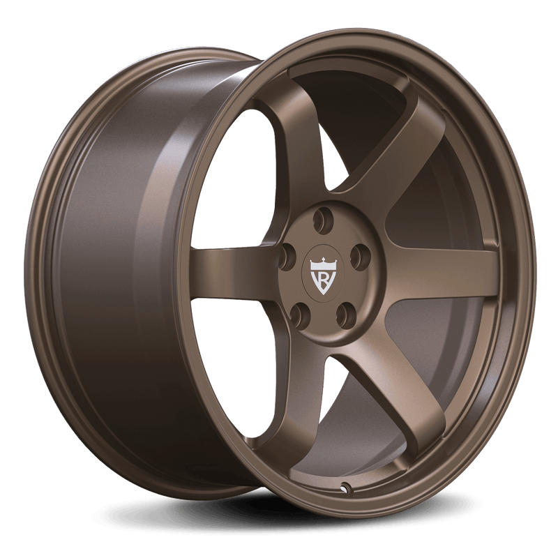 RVRN RV-MB319 forged 6 spoke wheel for BMW i7 featuring lightweight 1-piece construction and custom copper finish design