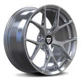 RVRN RV-MB380 forged Y spoke wheels for BMW M4 with gloss silver finish and lightweight performance design