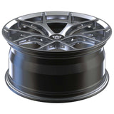 RV-MB380 forged Y spoke performance wheels with gloss silver finish designed for BMW luxury performance vehicles