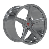 RVRN custom forged 5 spoke wheels built for lightweight performance and durability