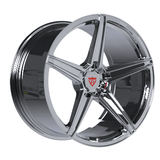 RVRN forged monoblock 5 spoke wheels engineered lightweight design for performance driving applications