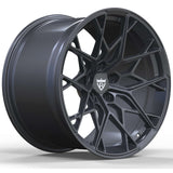 RVRN RV-MB625 deep concave forged wheels for Chevrolet performance vehicles, gunmetal finish, lightweight structure
