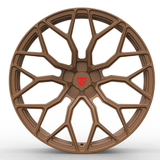 RVRN RV-MB767 custom forged Y spoke wheels for Mercedes-Benz C-Class designed for precise performance fitment