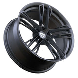 RVRN RV-MC16 Chevy Chevelle forged wheels featuring custom gray styling, monoblock construction and precise fitment