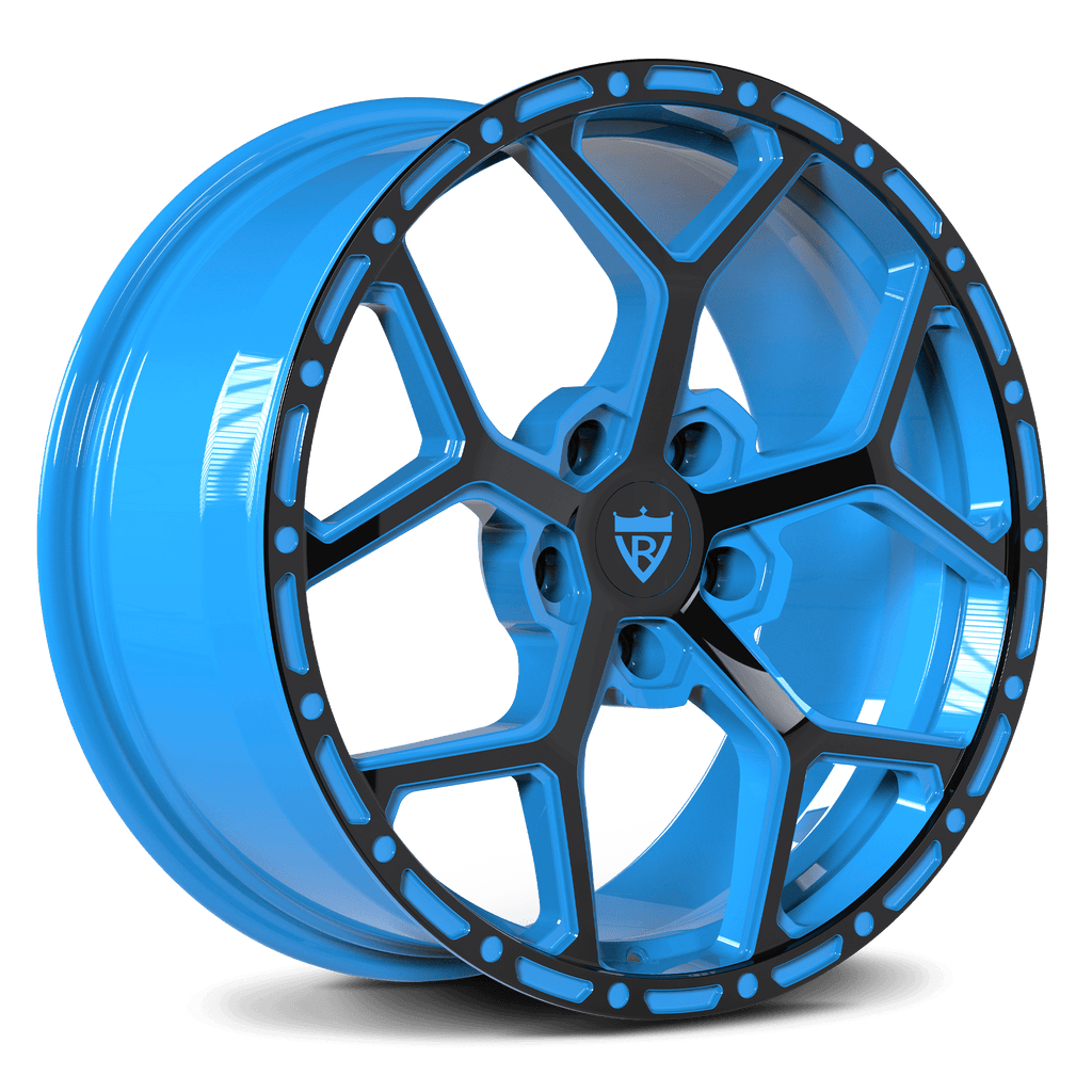 Blue Forged Wheels for Chevrolet & Dodge | RVRN RV-MC172 – RVRN WHEELS