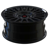 RVRN custom Dodge wheels with forged monoblock construction and aggressive black finish