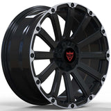 RVRN RV-MD022 custom forged Dodge Ram wheels engineered from aerospace-grade 6061-T6 aluminum with lightweight construction, precision fitment and design your own wheels service
