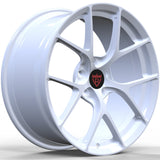 RVRN RV-MF431 custom forged y spoke wheels detailed front view lightweight performance design