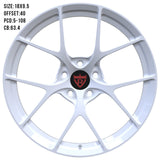 RVRN wheels y spoke layout showing structural rigidity and lightweight forged construction