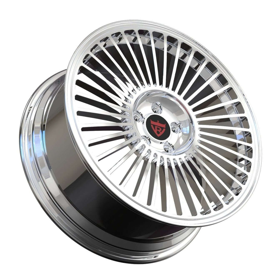 RVRN RV-MH053 chrome multi spoke wheel for Range Rover, performance and lightweight forged design