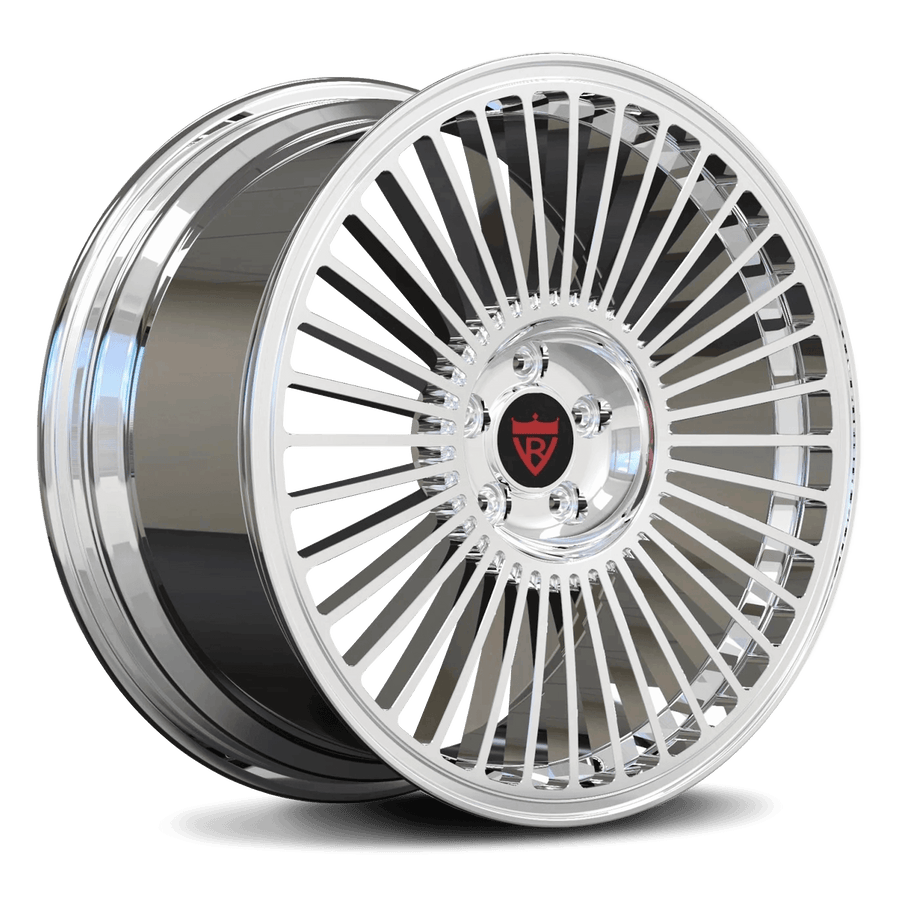 RVRN RV-MH053 forged chrome multi spoke wheel for Jeep, high-performance lightweight custom wheel