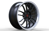 Luxury forged rims for Defender 110 with lightweight multi spoke construction and polished accents