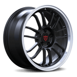 RVRN RV-MH091 custom forged Land Rover rims with multi spoke design in black with polish finish