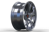 RVRN RV-MH093 forged performance Y spoke rims for BMW M3 and modern European performance vehicles in silver gray
