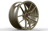 Custom bronze forged wheels for BMW and exotic supercar applications with lightweight engineering