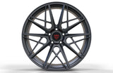 RVRN forged Honda performance wheels with aggressive multi spoke styling and premium gunmetal finish