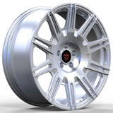 RVRN Wheels RV-MJ101 lightweight forged multi spoke SUV wheels silver finish premium design