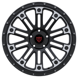 RVRN forged multi spoke wheels for Mercedes G Wagon black silver high performance SUV wheels