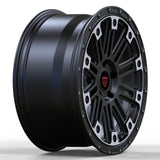 RVRN jeep performance wheels forged multi spoke black silver lightweight off road wheels