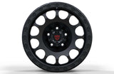 RVRN RV-MJ152 black forged performance wheels designed for Range Rover luxury SUV builds