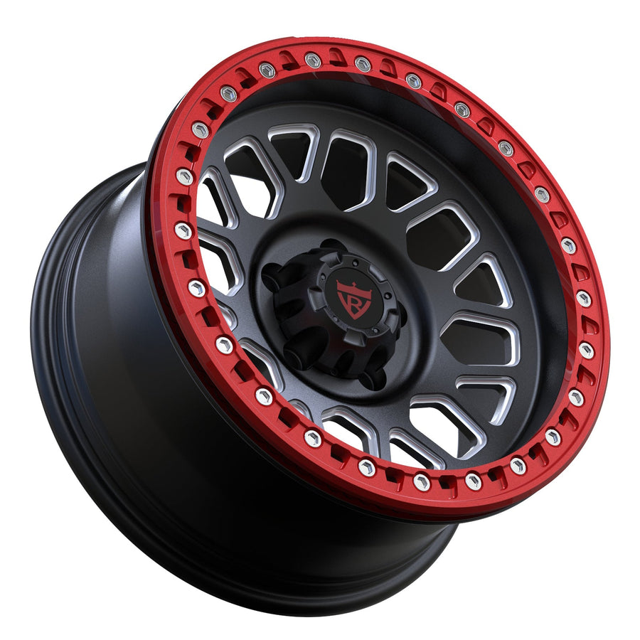 RVRN Wheels RV-MJ153 lightweight forged wheels for Jeep Grand Cherokee red with black custom performance wheel design