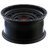 RVRN RV-ML138 black forged wheels for Lincoln Navigator, close-up product detail showcasing custom 1-piece forged construction, lightweight performance engineering, personalized sizing and fitment options.
