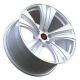 RVRN RV-ML145 custom forged 5 spoke concave Mercedes-Benz G-Class wheels in white, featuring 1-piece construction, lightweight performance styling, customized sizing and offset options for personalized fitment.