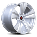 RVRN RV-ML145 forged 5 spoke concave wheels for Range Rover Sport SV in white, custom 1-piece lightweight performance design with vehicle-specific fitment and a bold premium SUV appearance.