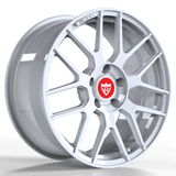 RVRN RV-MM061 forged 1-piece Y-spoke Mercedes-Maybach S 680 wheels in white, featuring a refined monoblock design, lightweight performance construction, custom sizing and high-profile center cap compatibility.