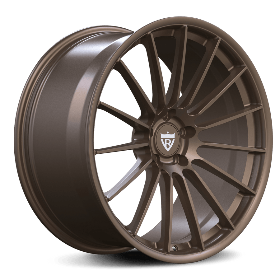 RVRN RV-MM177 custom forged bronze rims featuring lightweight multi spoke wheel design inspired by modern Corvette performance builds