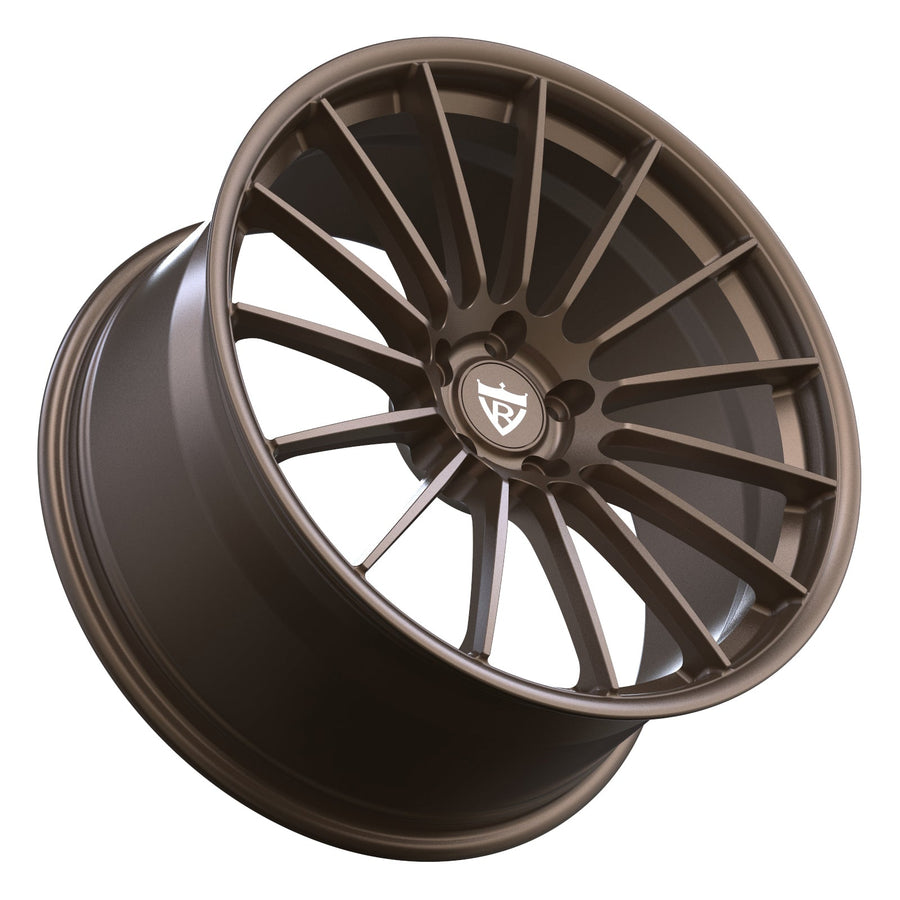RVRN RV-MM177 bronze forged wheels with premium multi spoke styling for McLaren 720S inspired custom fitment projects