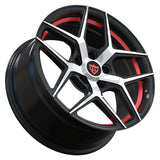 RVRN RV-MM181 Y spoke forged wheel with polished finish, custom lightweight wheel design inspired for Porsche 911 performance applications