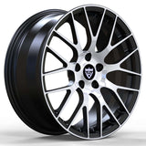 RVRN custom forged multi spoke wheels Mazda RV-MM182 highlighting clean spoke geometry and human-centric engineering design