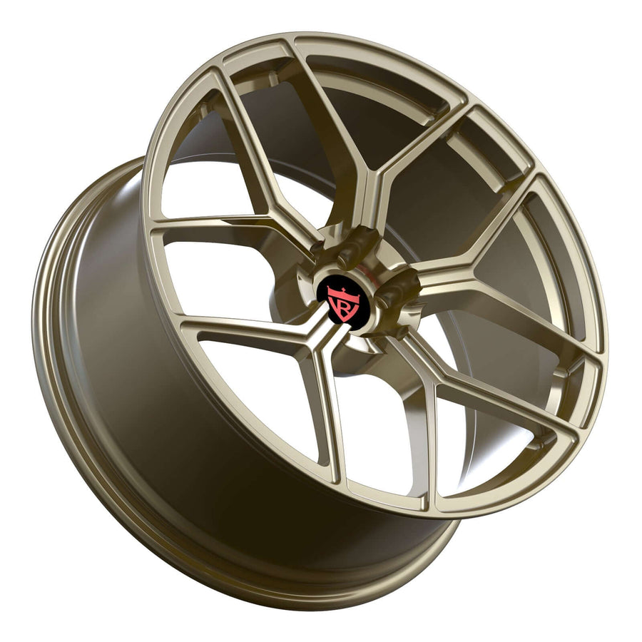 Mazda CX5 custom Y spoke forged wheels RV-MM183 gold bronze performance lightweight