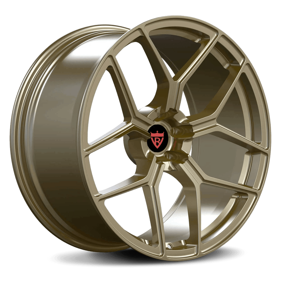 RVRN RV-MM183 Mazda Y spoke forged wheels gold bronze finish custom lightweight design