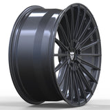 RVRN RV-MM576 custom forged multi spoke Porsche Panamera wheels in gunmetal, combining a sophisticated multi-spoke profile, lightweight monoblock construction and vehicle-specific fitment options.