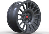 RVRN RV-MN073 gunmetal Nissan performance wheels, multi spoke forged design with lightweight engineering