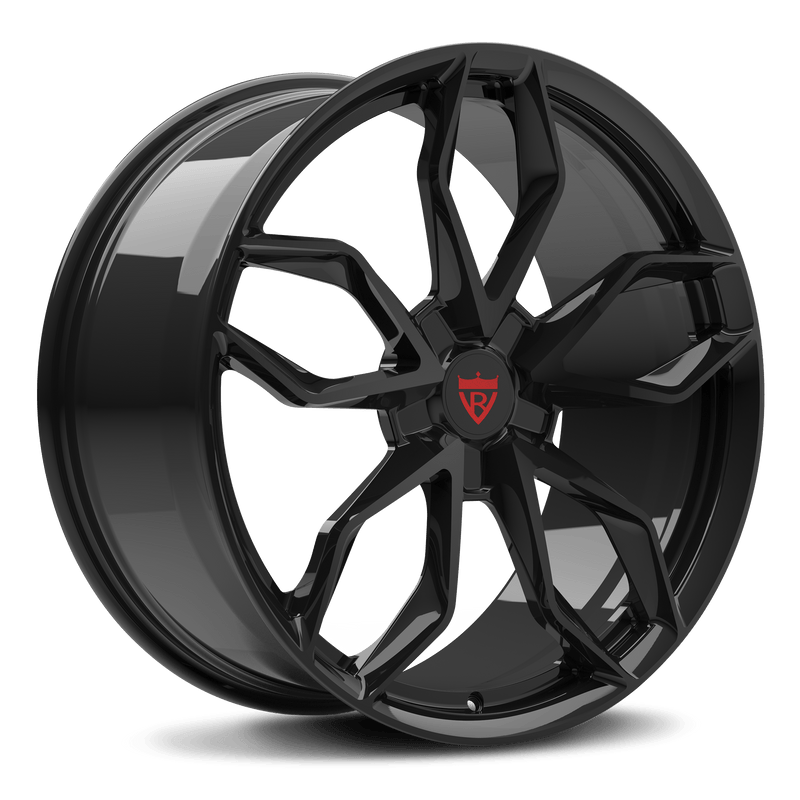 RVRN RV-MP009 forged multi spoke black wheels for Porsche 911 with a refined performance-focused design