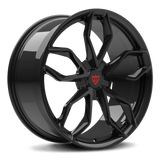 RVRN RV-MP009 forged multi spoke black wheels for Porsche 911 with a refined performance-focused design