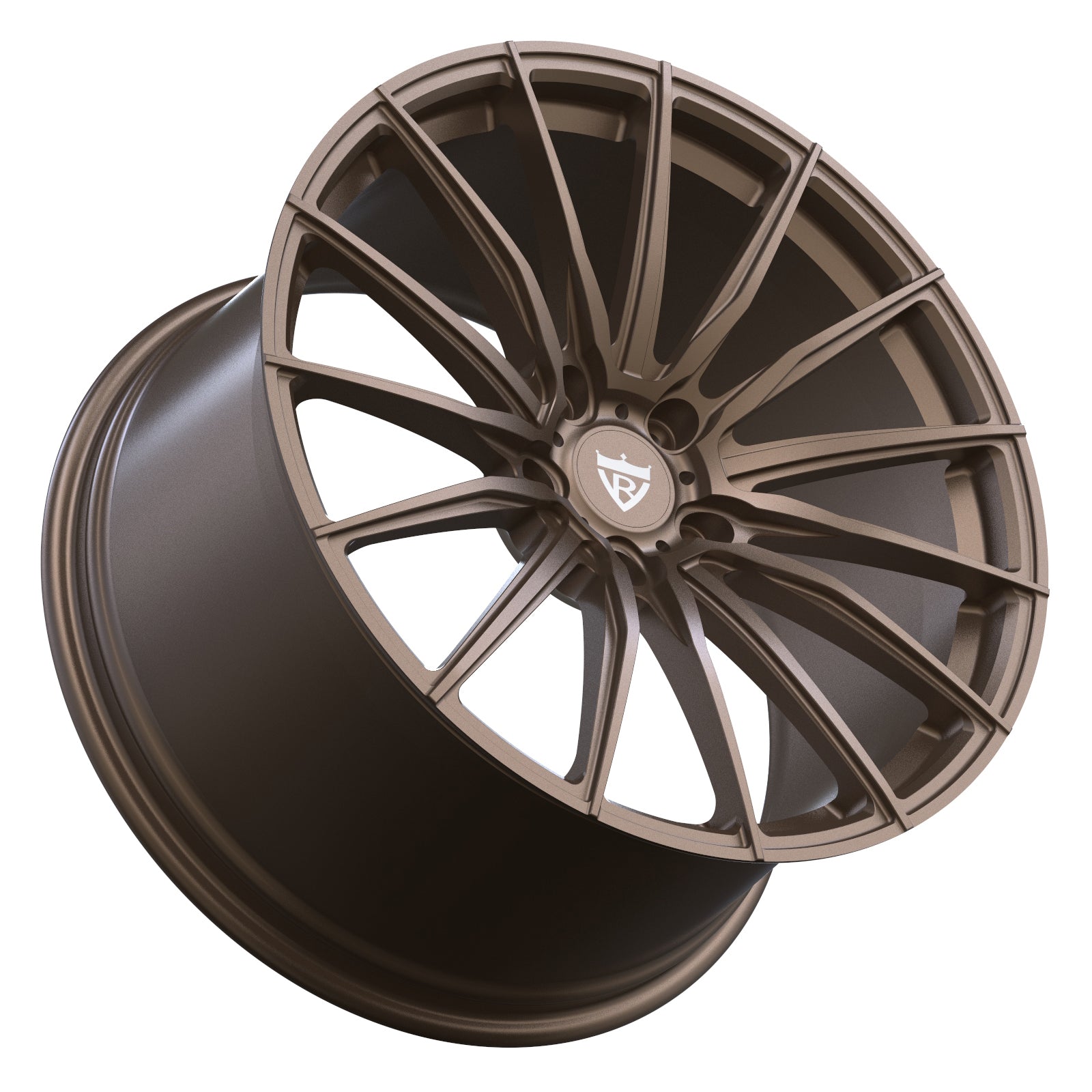 RVRN RV-MP188 forged multi spoke wheel for Aston Martin Vantage, bronze custom wheel design